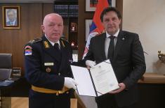 Министар Гашић уручио указе о унапређењима и постављењима на нове дужности у Војсци Србије