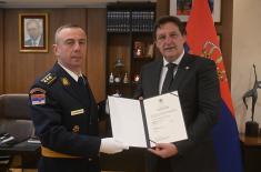 Министар Гашић уручио указе о унапређењима и постављењима на нове дужности у Војсци Србије