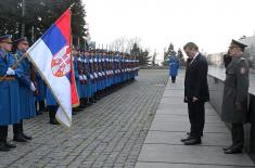 Председник Грузије Кавелашвили положио венац на Споменик незнаном јунаку на Авали