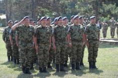 Preparations of rocketeers of the Serbian Armed Forces for firings at Shabla firing range