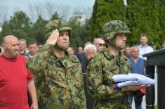 Major Robert Kaloci Buried