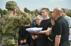 Major Robert Kaloci Buried