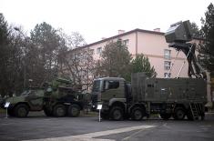 Председник Вучић обишао јединице Војске Србије у Нишу