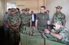 Minister Vulin: Care for people and training are the characteristics of a successful army