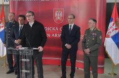 Председник Вучић присуствовао реферисању о анализи стања и способности Војске Србије за 2025. годину