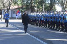Minister Stefanović visits Serbian Armed Forces’ Guard