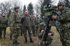 Minister Vulin: Modernization strengthens the Artillery branch