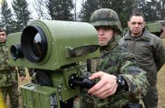 Minister Vulin: Modernization strengthens the Artillery branch