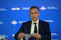 Minister Stefanović Thanked Russia for the Support in the Matter of Kosovo and Metohija