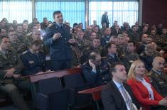 Предавање министра Дачића у Школи националне одбране