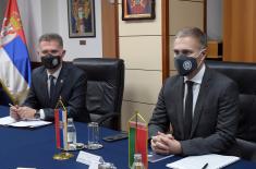 Sastanak ministra Stefanovića i ambasadora Belorusije Briljova