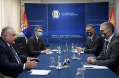 Sastanak ministra Stefanovića i ambasadora Belorusije Briljova