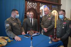 Minister Stefanović visits Serbian Armed Forces’ Guard