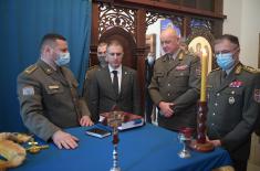 Minister Stefanović visits Serbian Armed Forces’ Guard