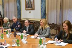 Састанак министра одбране са заменицом генералног секретара НАТО