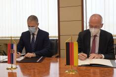 Потписан Споразум о сарадњи у области одбране са Немачком 