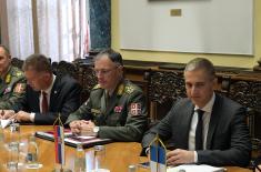 Meeting between Minister Stefanović and French Chief of Defence Staff General Lecointre