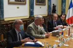 Meeting between Minister Stefanović and French Chief of Defence Staff General Lecointre