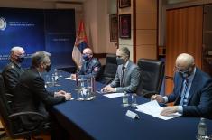 Састанак министра Стефановића са амбасадором Словеније Бергантом