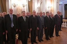 Reception of Minister of Defense and Chief of General Staff on the occasion of Military Veterans’ Day