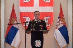 Reception of Minister of Defense and Chief of General Staff on the occasion of Military Veterans’ Day