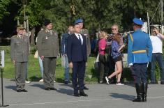 Honorary Artillery Volley to Mark the Serbian Armed Forces Day