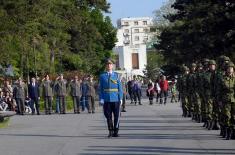 Honorary Artillery Volley to Mark the Serbian Armed Forces Day