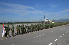 Send-off of Serbian Armed Forces Contingent to United Nations Mission in Lebanon