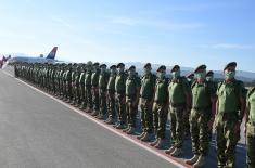 Испраћај контингента Војске Србије у мисију Уједињених нација у Либану  