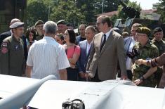 President Vučić: We will continue to strengthen armed forces and defence industry