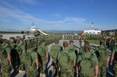 Испраћај контингента Војске Србије у мисију Уједињених нација у Либану  