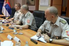 Minister Djordjevic received candidates for defence attaches