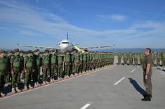 Send-off of Serbian Armed Forces Contingent to United Nations Mission in Lebanon