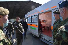 Minister Vulin: "Zastava TERVO" donated to the military a new ambulance vehicle that was built in 15 days