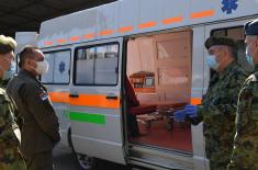 Minister Vulin: "Zastava TERVO" donated to the military a new ambulance vehicle that was built in 15 days