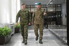 Састанак начелника Генералштаба са новим командантом КФОР-а