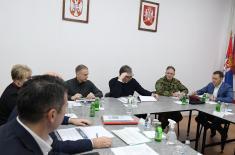 President Vučić arrives at  "Sergeant - Pilot Mihajlo Petrović" military airport