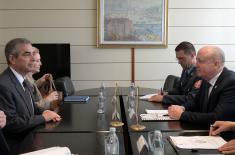 State Secretary Živković meets newly-appointed Ambassador of Brazil