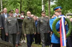 Minister Vučević attends Colonel Milenko Pavlović Remembrance Day ceremony