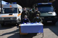 Minister Vulin: "Zastava TERVO" donated to the military a new ambulance vehicle that was built in 15 days