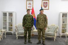 Састанак начелника Генералштаба са новим командантом КФОР-а
