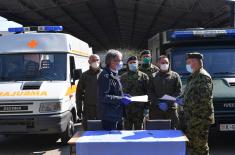 Minister Vulin: "Zastava TERVO" donated to the military a new ambulance vehicle that was built in 15 days