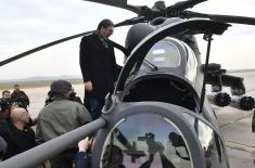 Predsednik Vučić: Novi helikopteri su čuvari naše zemlje i neba
