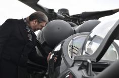 President Vučić: New helicopters are the guardians of our country and sky