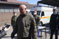 Minister Vulin: "Zastava TERVO" donated to the military a new ambulance vehicle that was built in 15 days