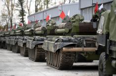 Minister Vulin: We will modernize our Armored Units