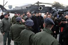 Predsednik Vučić: Novi helikopteri su čuvari naše zemlje i neba