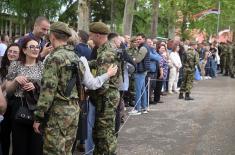 Министар Гашић на полагању заклетве кандидата за пријем у специјалне јединице