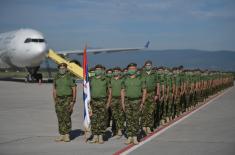 Send-off of Serbian Armed Forces Contingent to United Nations Mission in Lebanon