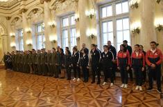 Minister Vulin: Proud of our military athletes